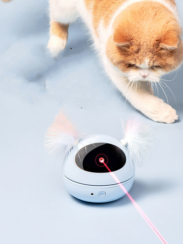 Automatic Electric Cat Laser Toy Robot – Interactive Pet Fun