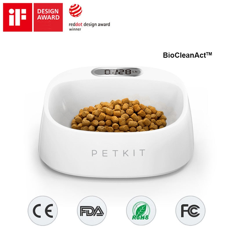 Smart Feeding Bowl for Dogs and Cats With Busy Owners