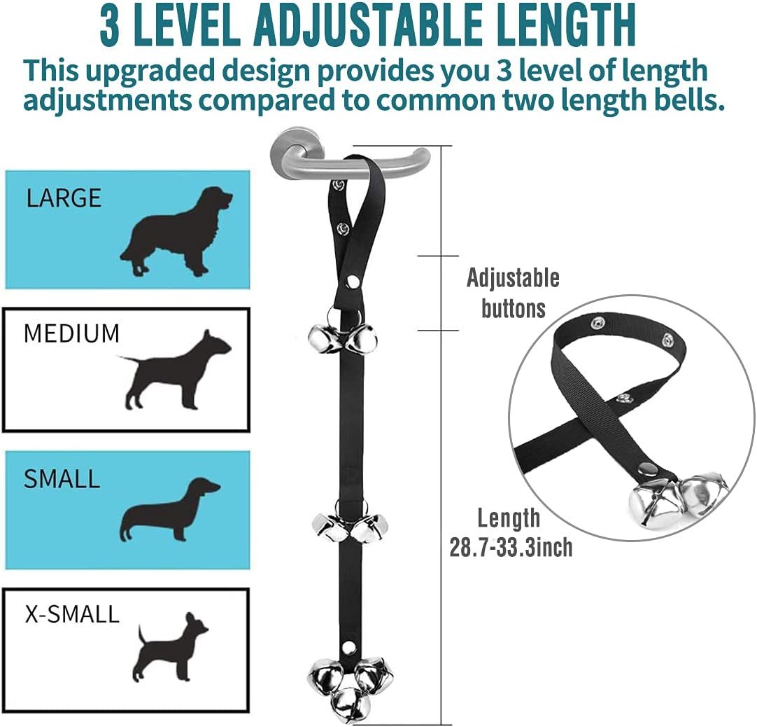 Premium Dog Potty Training Doorbell – Easy Puppy Trainer